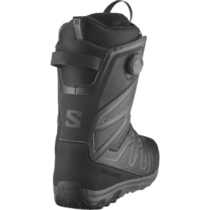 Salomon Launch BOA SJ BOA Black 2025 Mens Snowboard Boots Back